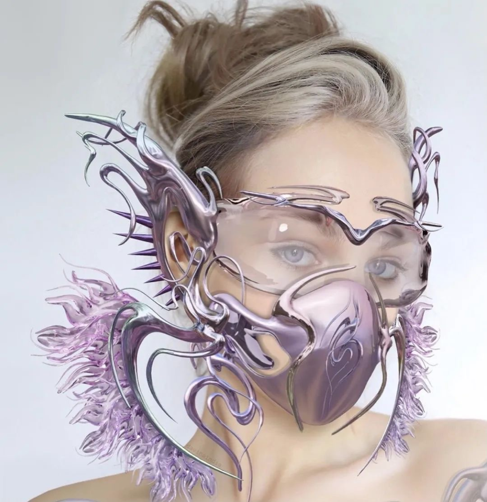 Davinaindia充满未来主义时尚的神奇世界。 知乎