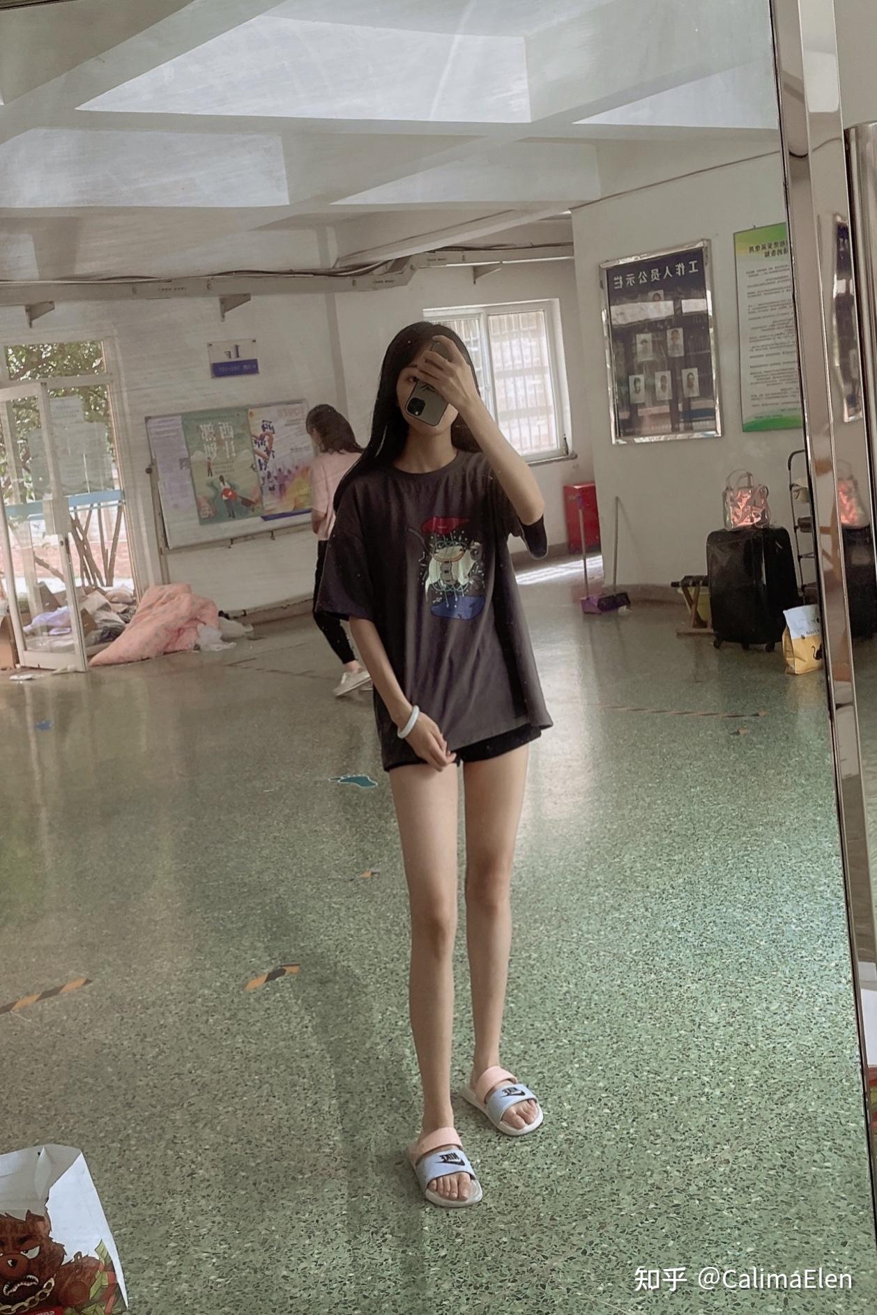 那些168cm才80来斤的女生真的现实生活中好看吗