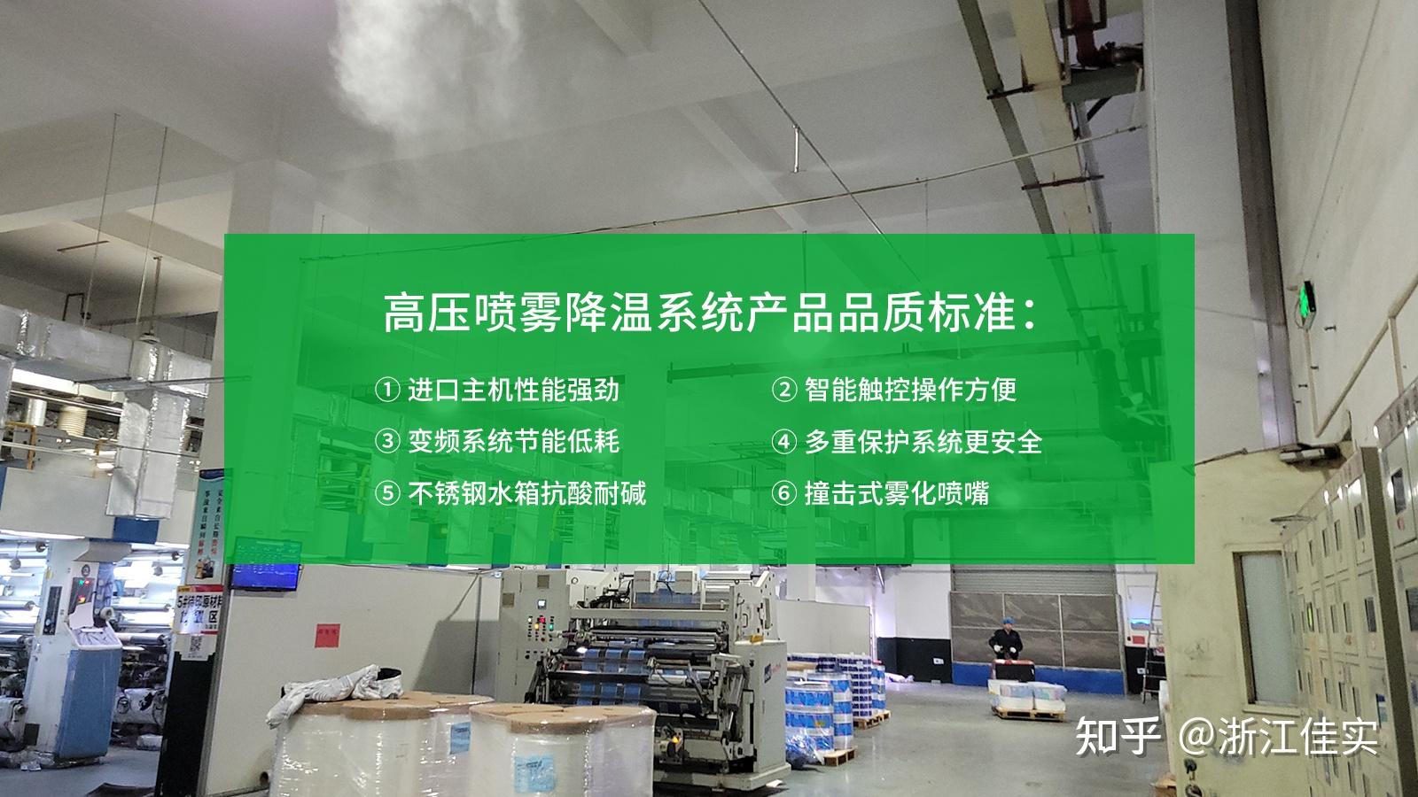 高压喷雾降温系统工作原理及性能优势详解