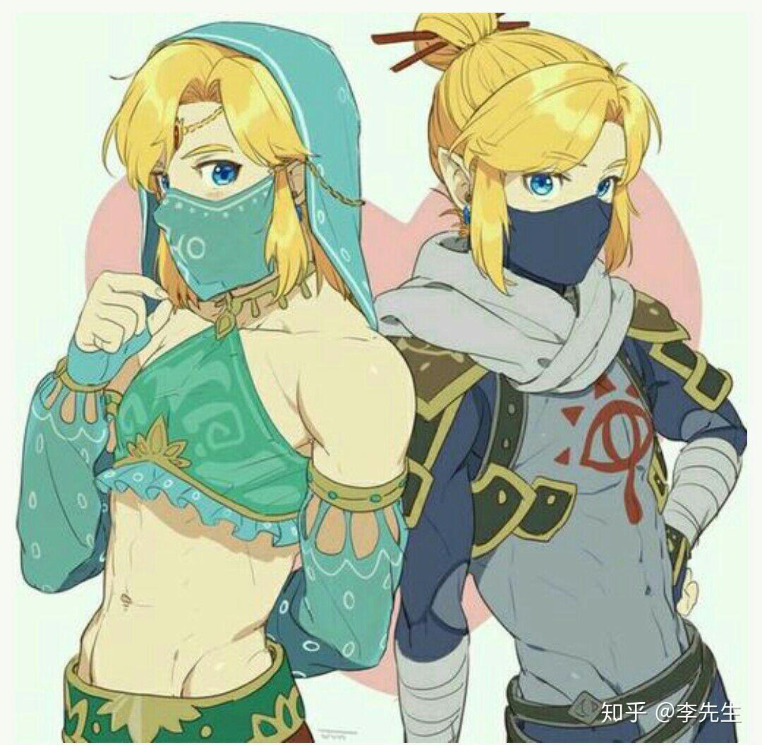 有林克和塞尔达的情头或者壁纸吗