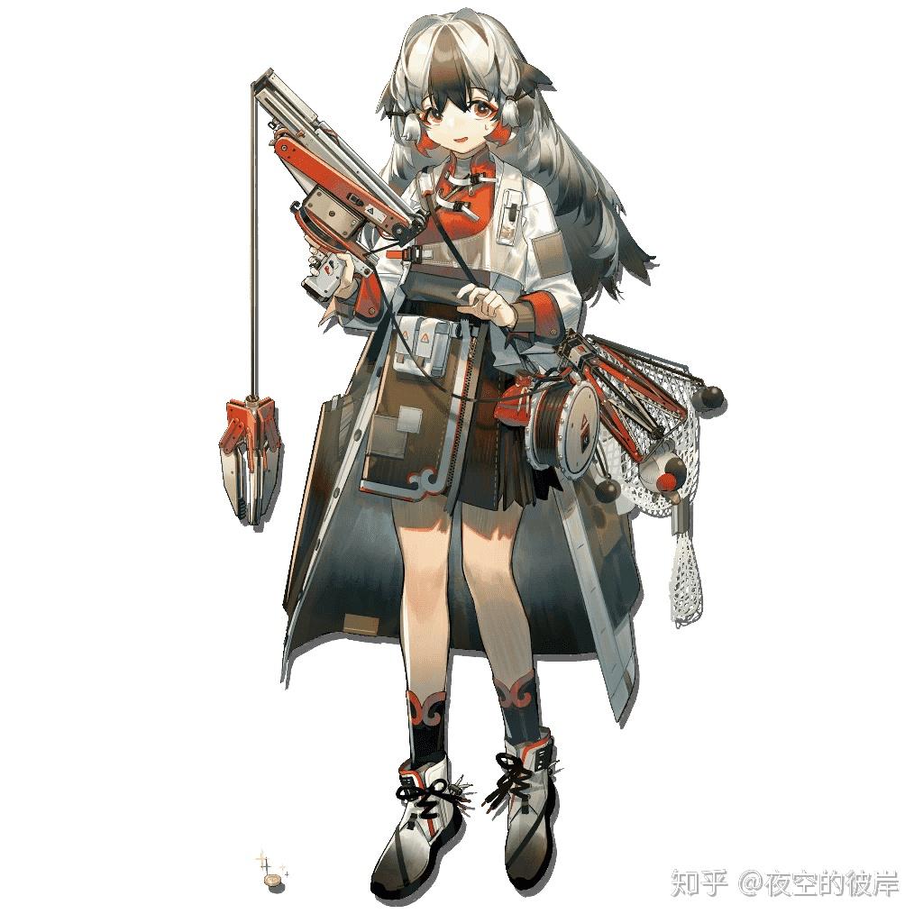 如何评价《明日方舟》新干员四月的立绘? - 知乎
