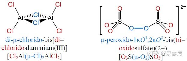 IUPAC 无机物命名法简明指南(II) - 知乎