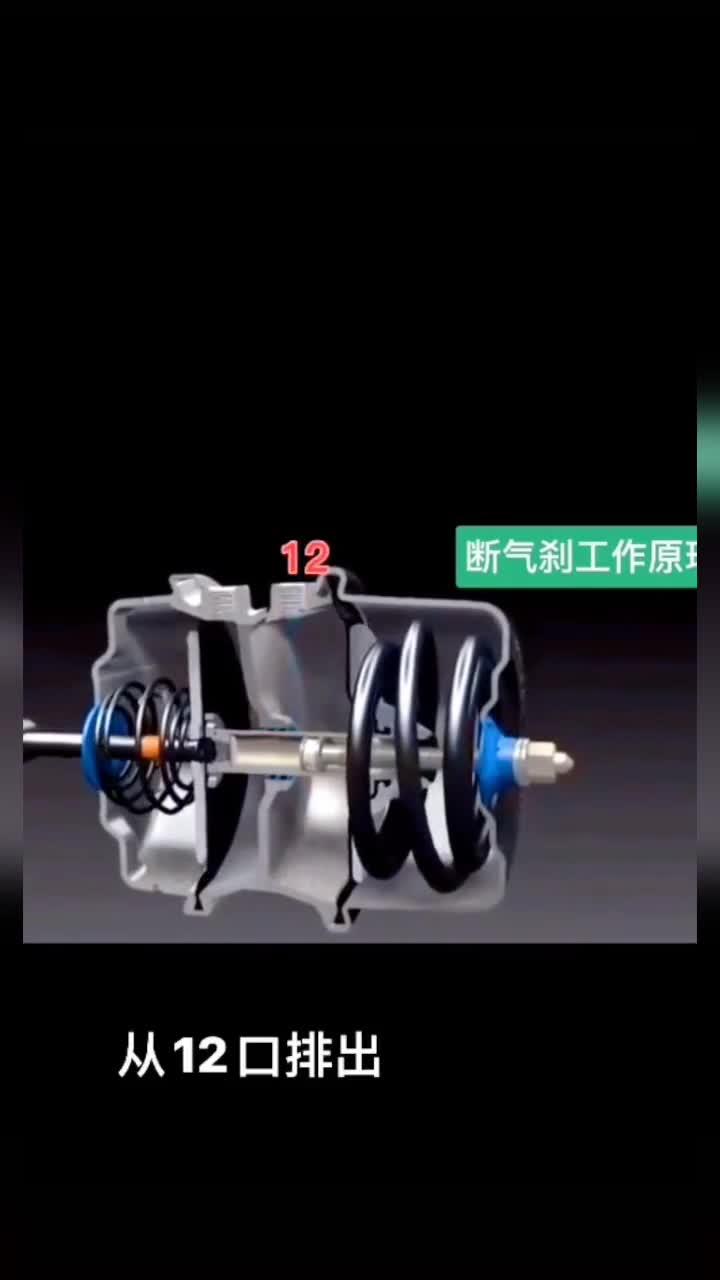 刹车分泵的工作原理