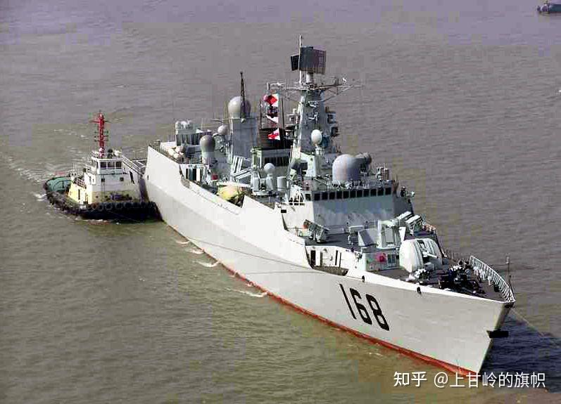 今日武器装备分享中国052b型驱逐舰
