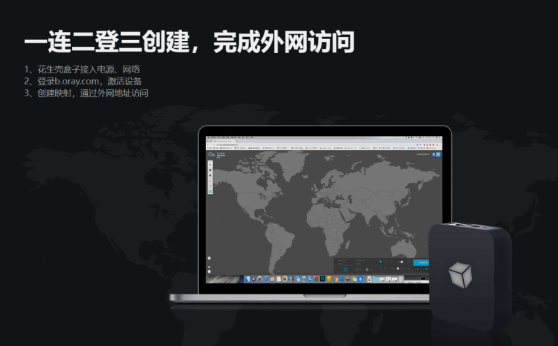 节省专线、免公网IP,花生壳3步实现内网服务器安全外网访问插图2 节省专线、免公网IP,花生壳3步实现内网服务器安全外网访问插图2