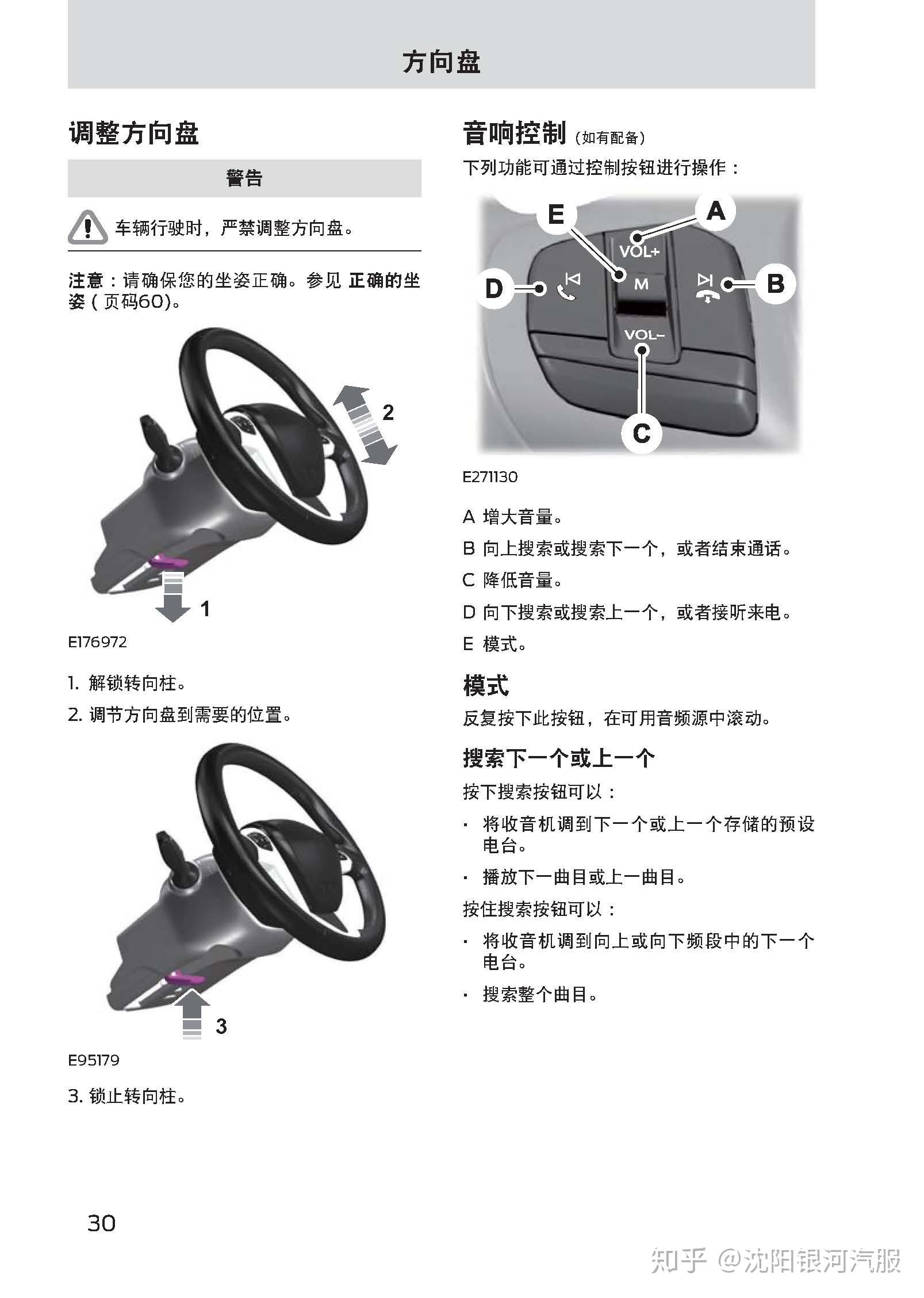 福特福睿斯说明书图片