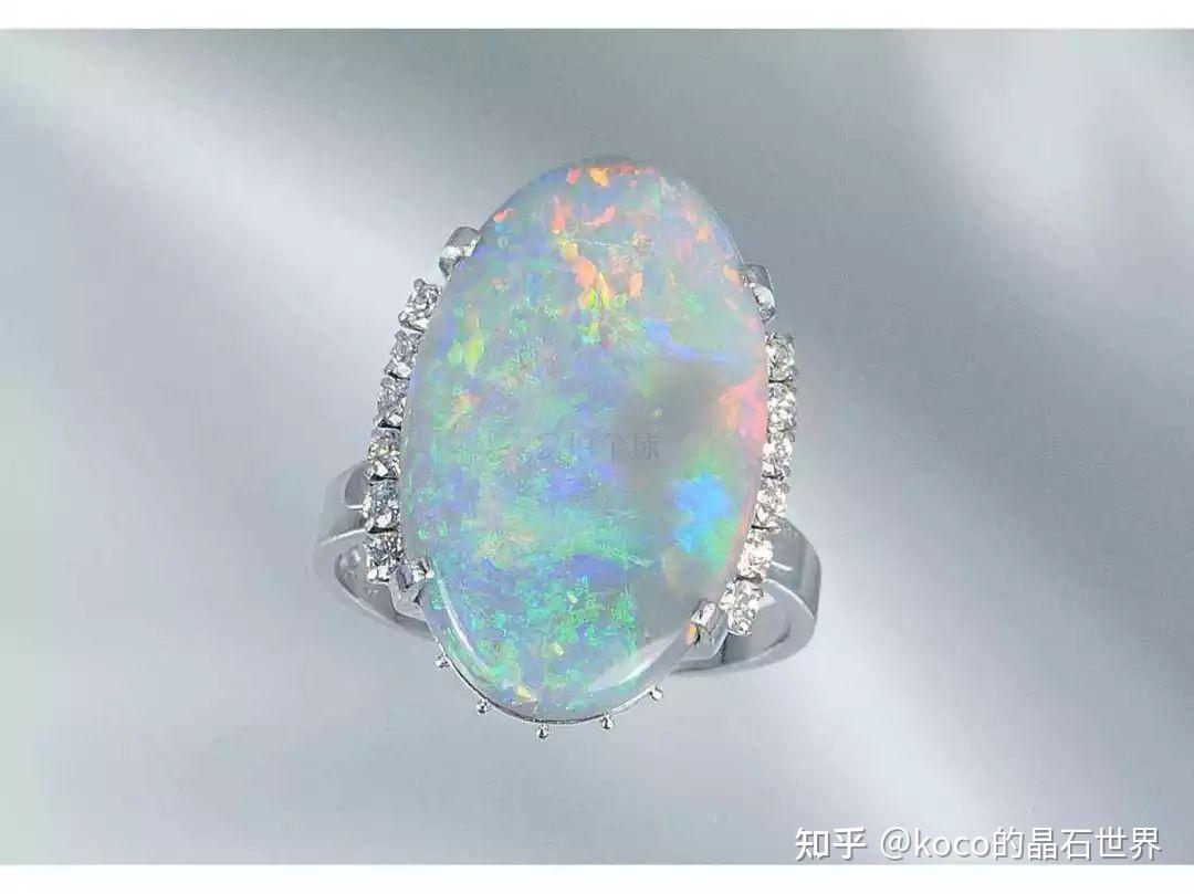 Opal流光溢彩的欧泊石——全网最全科普,一篇文章就看懂 - 知乎