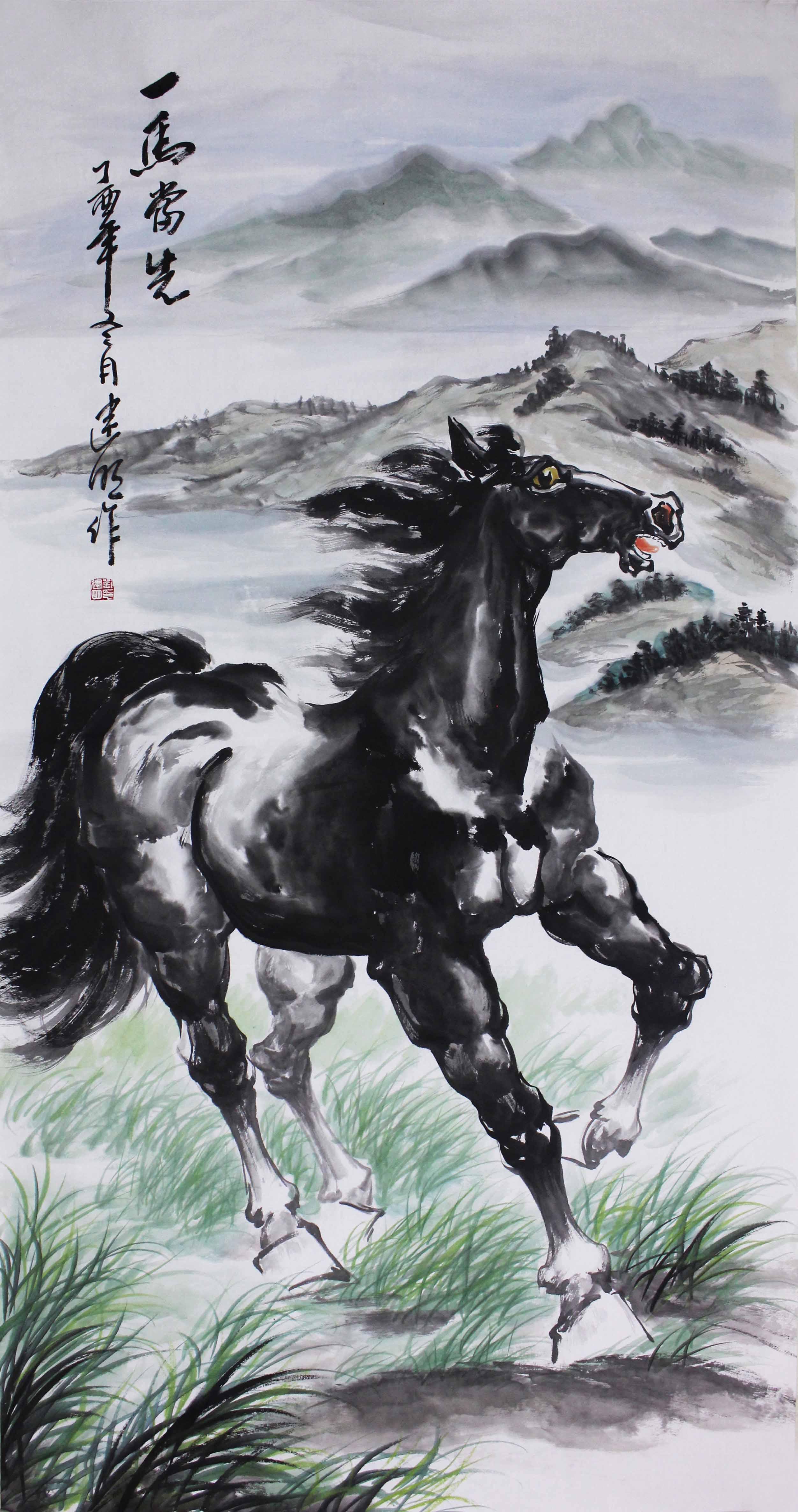 著名画家刘建明老师书画作品展示