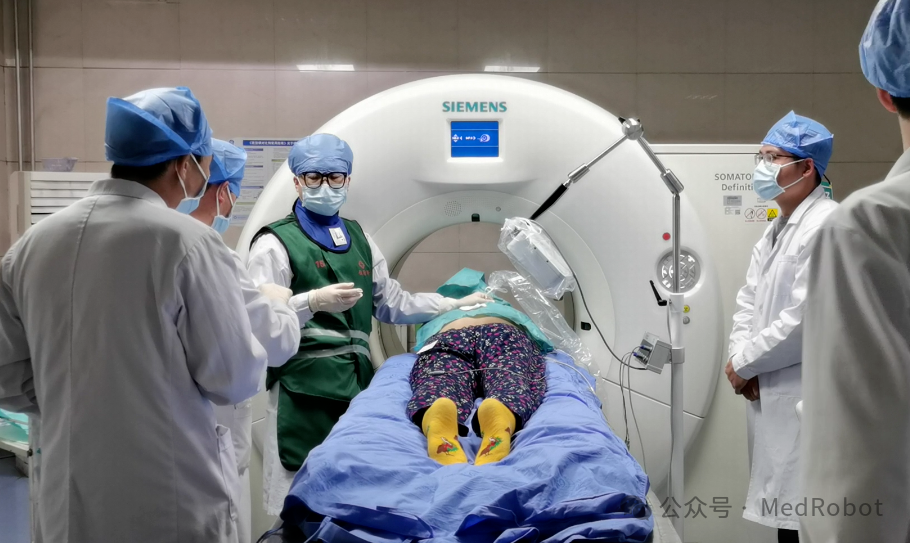 银川市第一人民医院智能手术导航机器人引导下穿刺活检术