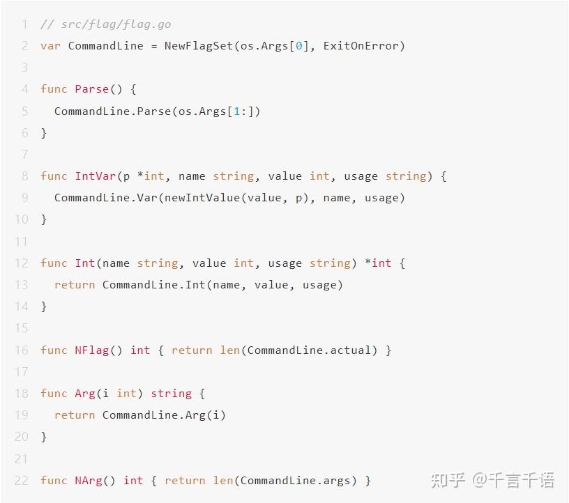 Go 每日一库之 flag 知乎