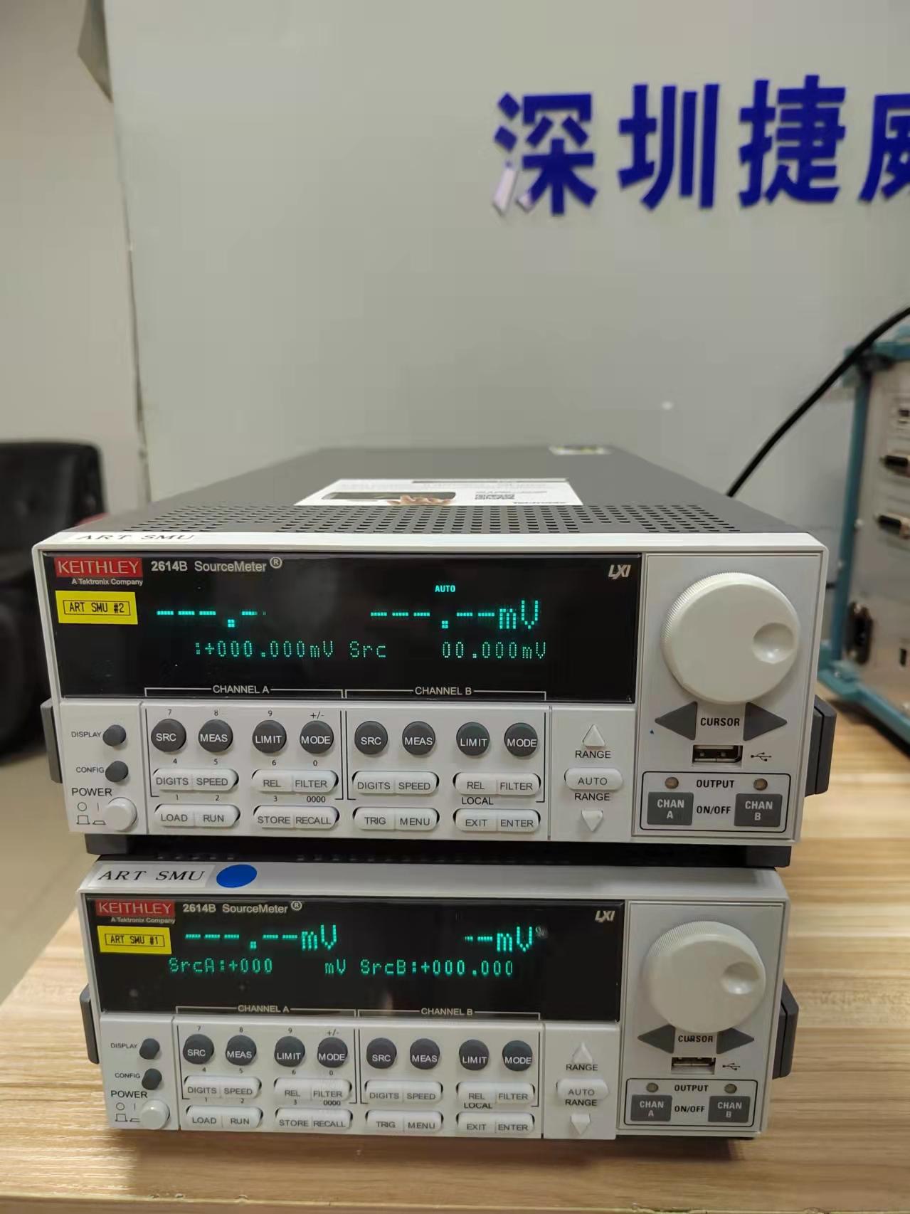 Keithley吉时利2614B源表（双通道200V 10A） - 知乎