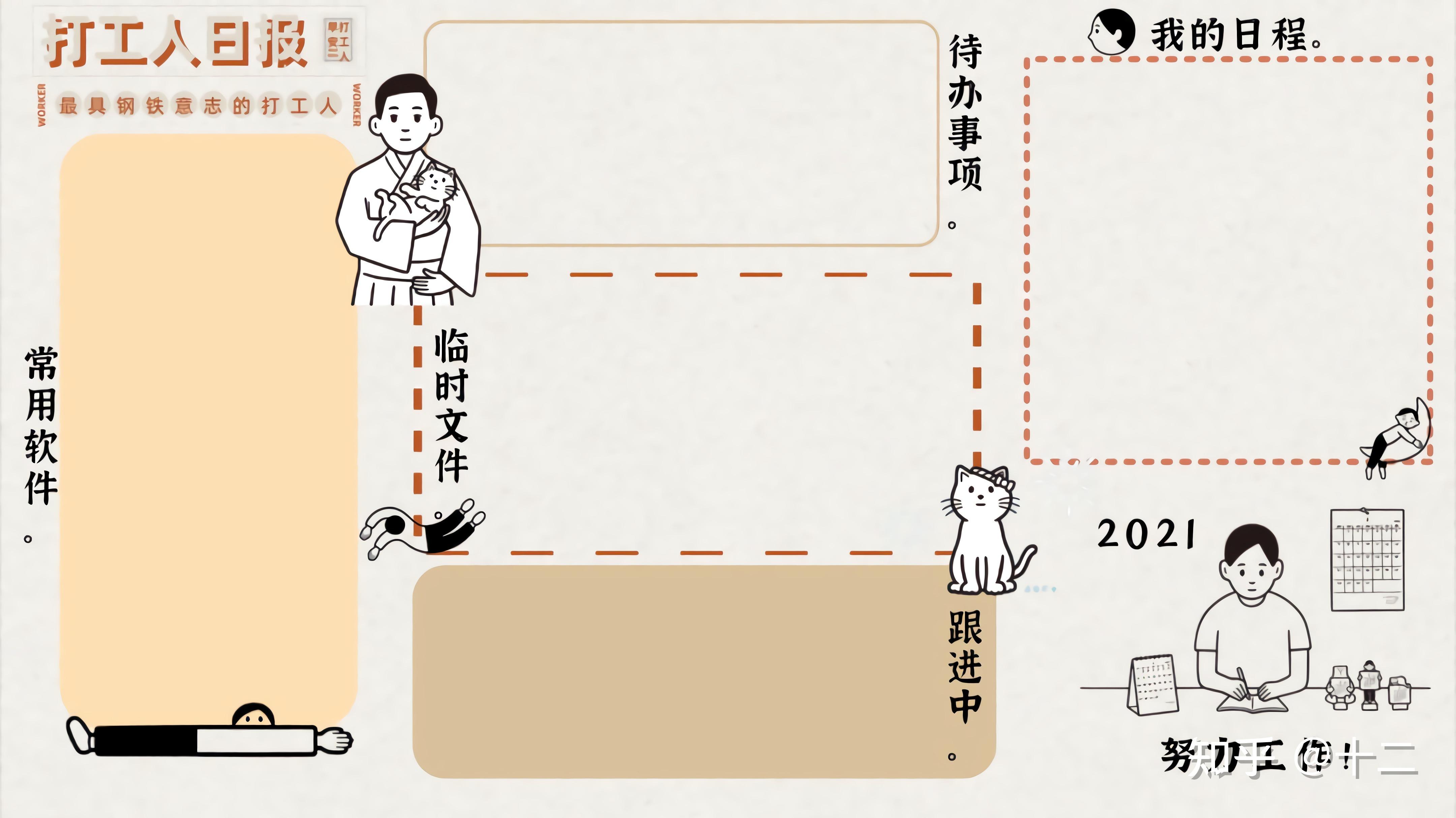 有哪些『打工人』的壁纸? - 知乎
