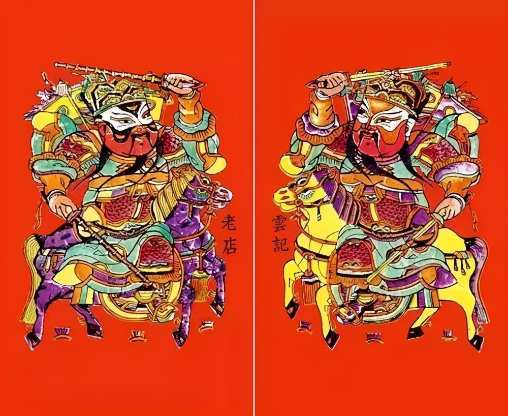 我国优秀文化遗产:门神简史