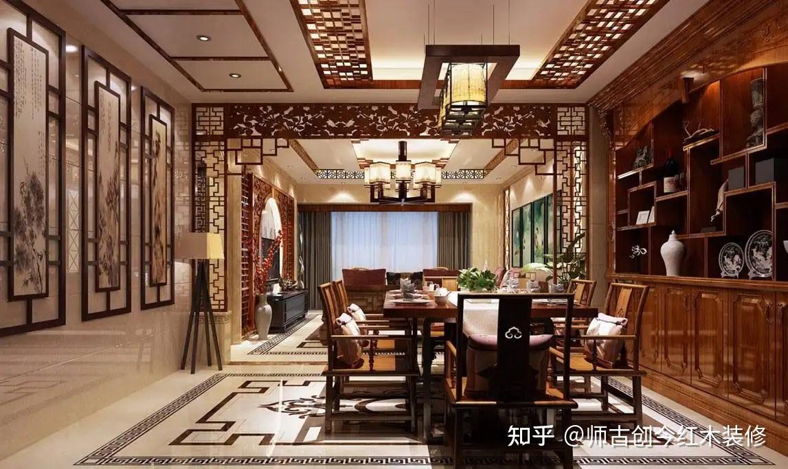 用心灵感受中式红木整装的美 - 知乎