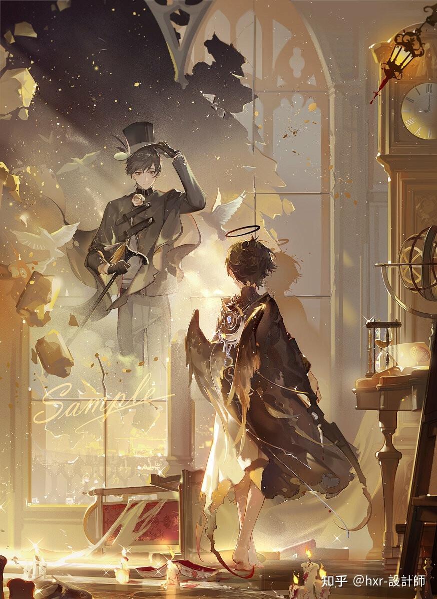 诡秘之主主要角色手绘分享喜欢诡秘之主的看过来哦