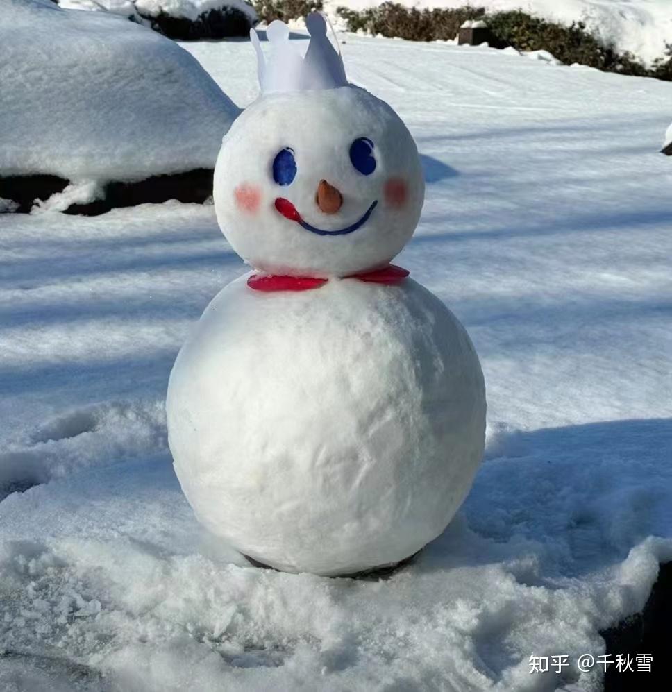 2022最美雪人图片