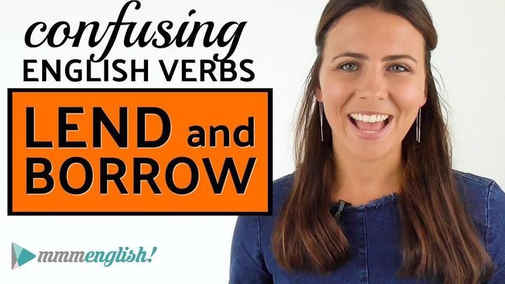 lend还是borrow让人困惑的动词