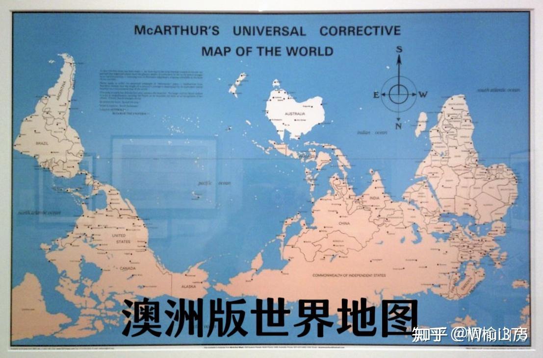 为什么地图的布局是上北下南左西右东? - 知乎