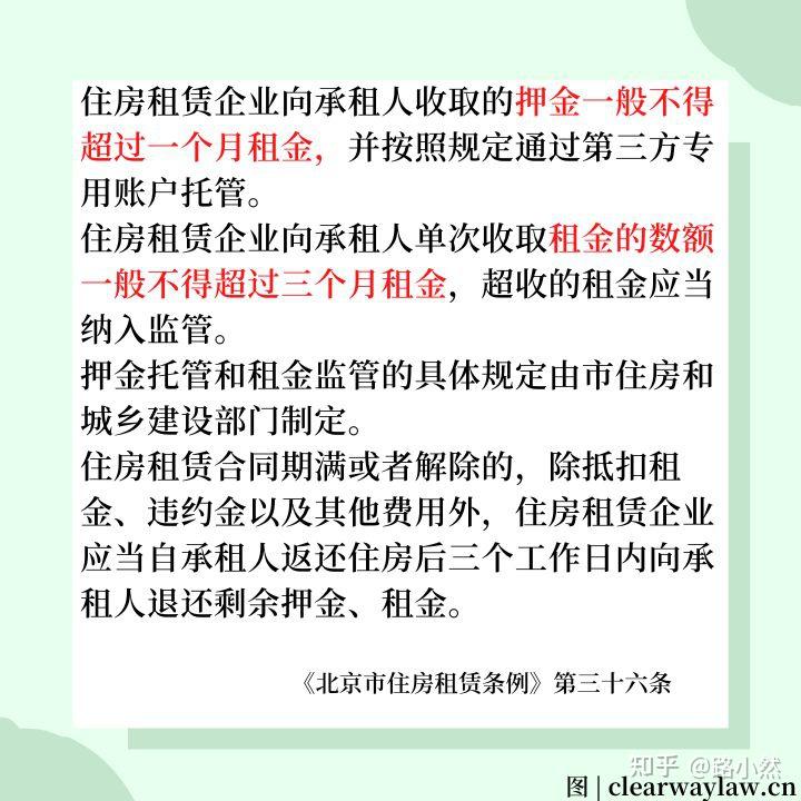 北京租赁新规来啦!租金、面积有规定?一文解读5大重点 - 知乎