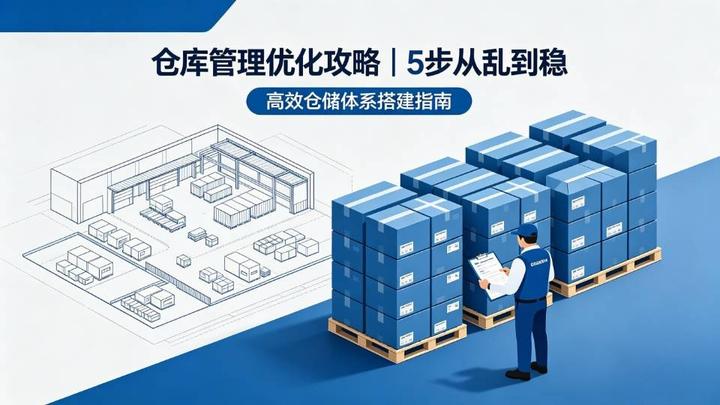 仓库管理优化攻略：从混乱到高效，这5步照着做就行 - 知乎
