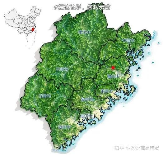 福建是不是行政区划失败的典型? - 知乎