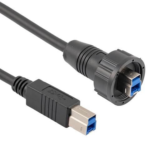 工业级USB-B型接口有何特点?