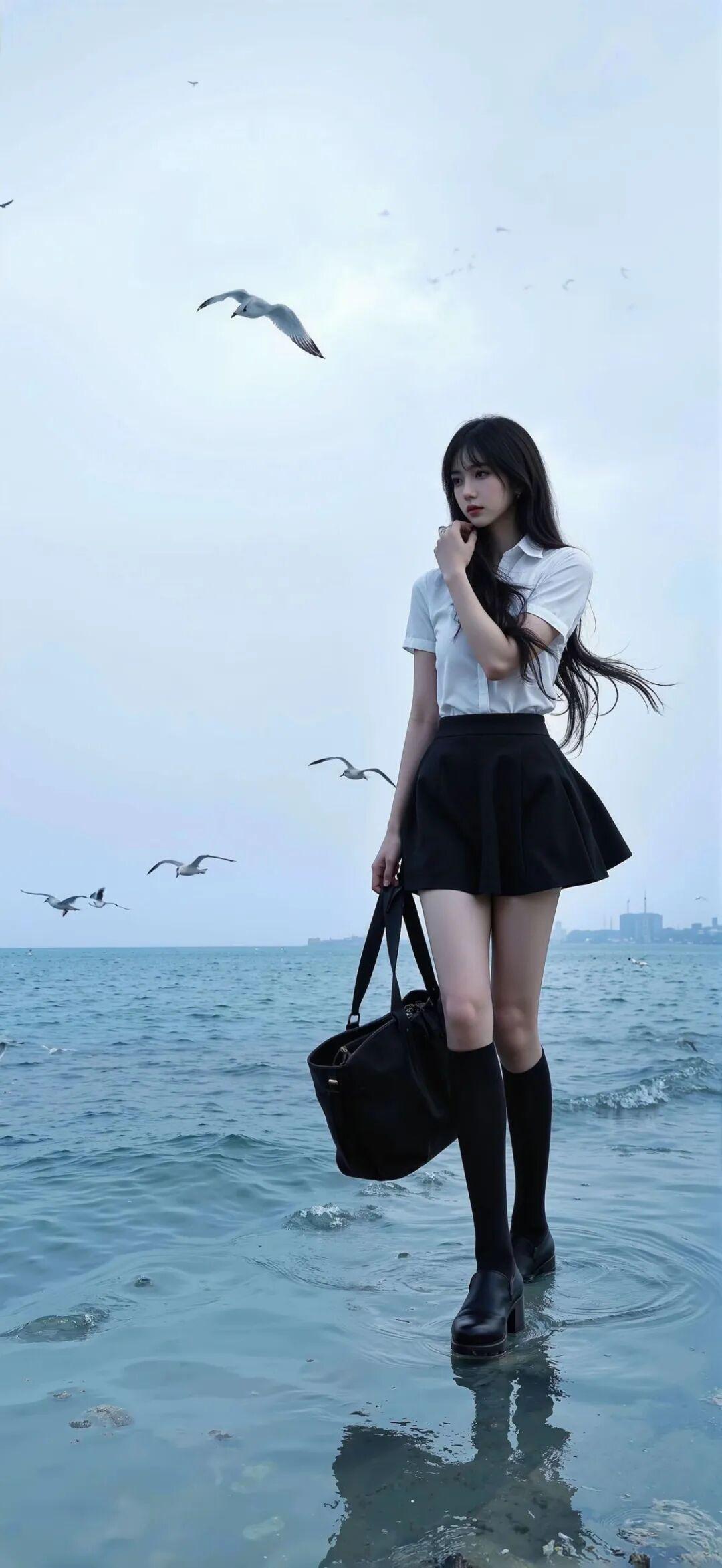 10144-ios26美女3d裸眼立体壁纸ios26景深壁纸