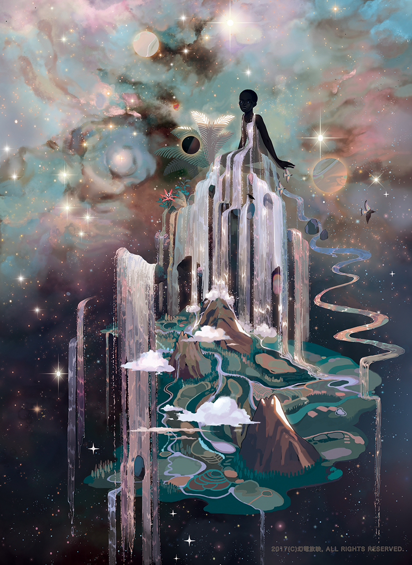 梦幻而浪漫绚丽又充满想象绝美插画分享