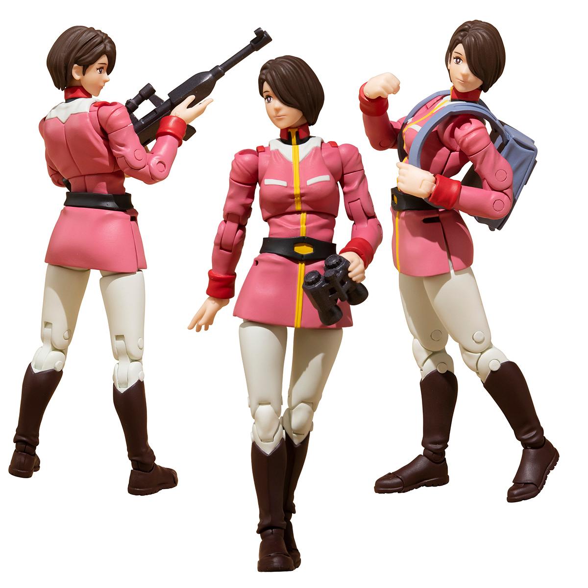 地球连邦军07阿姆罗&芙劳,08v-sp一般兵士&全地形车 场景型模型登场