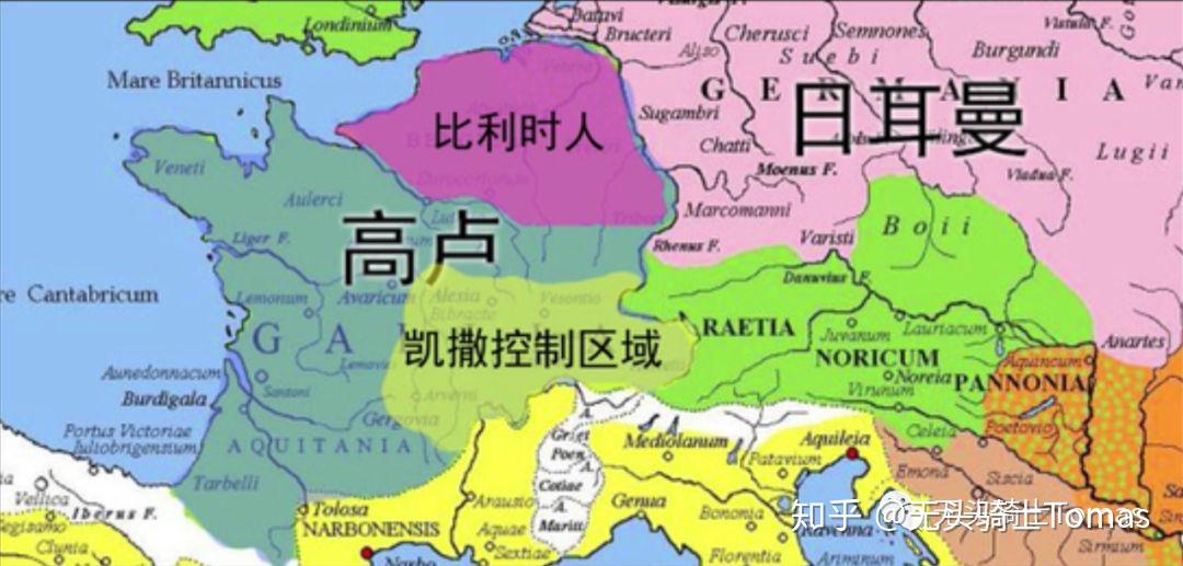 罗马4凯撒时代高卢战争上