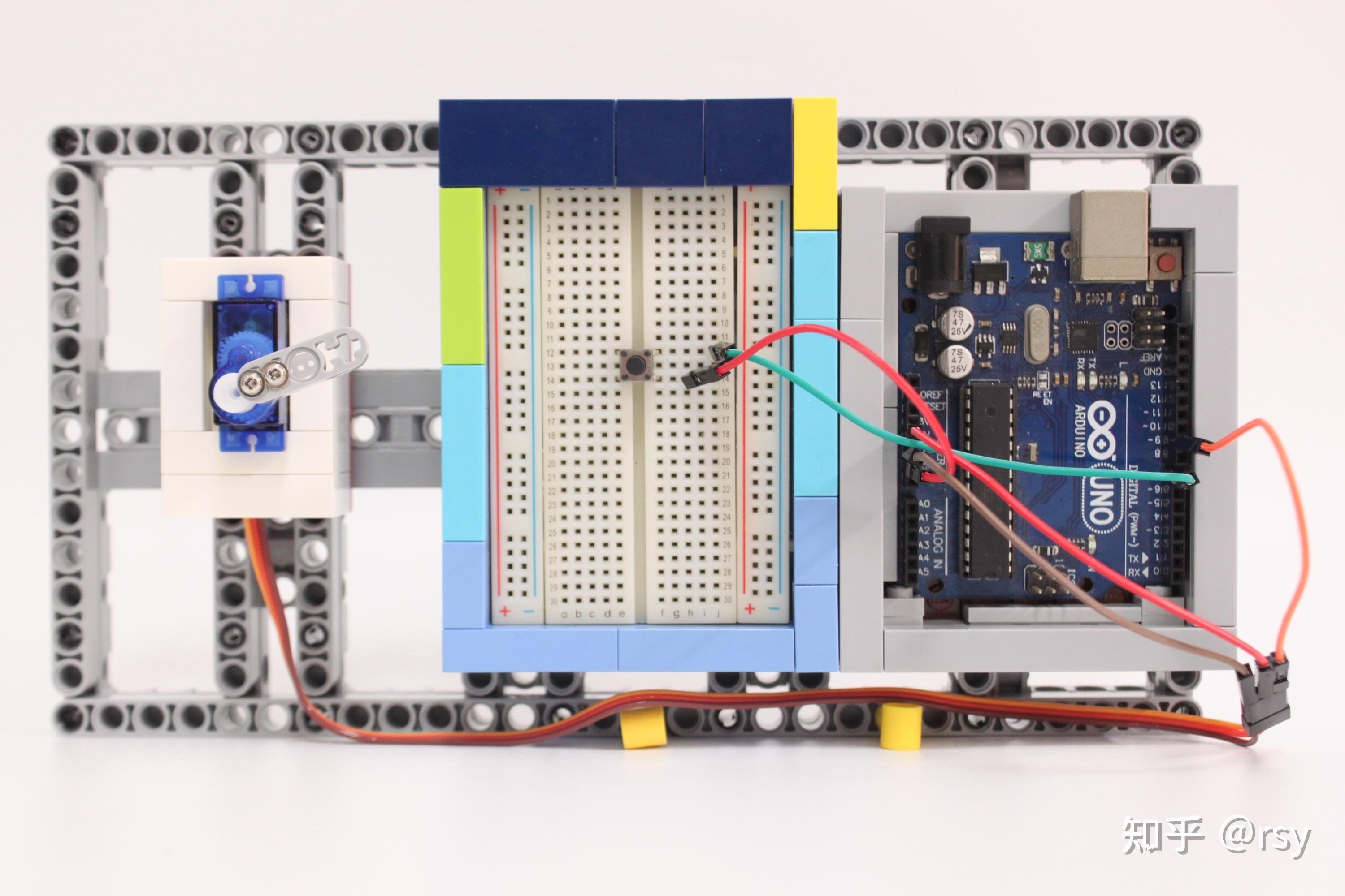 用Arduino设计物理实验16：入门实验之舵机与液晶显示 - 知乎