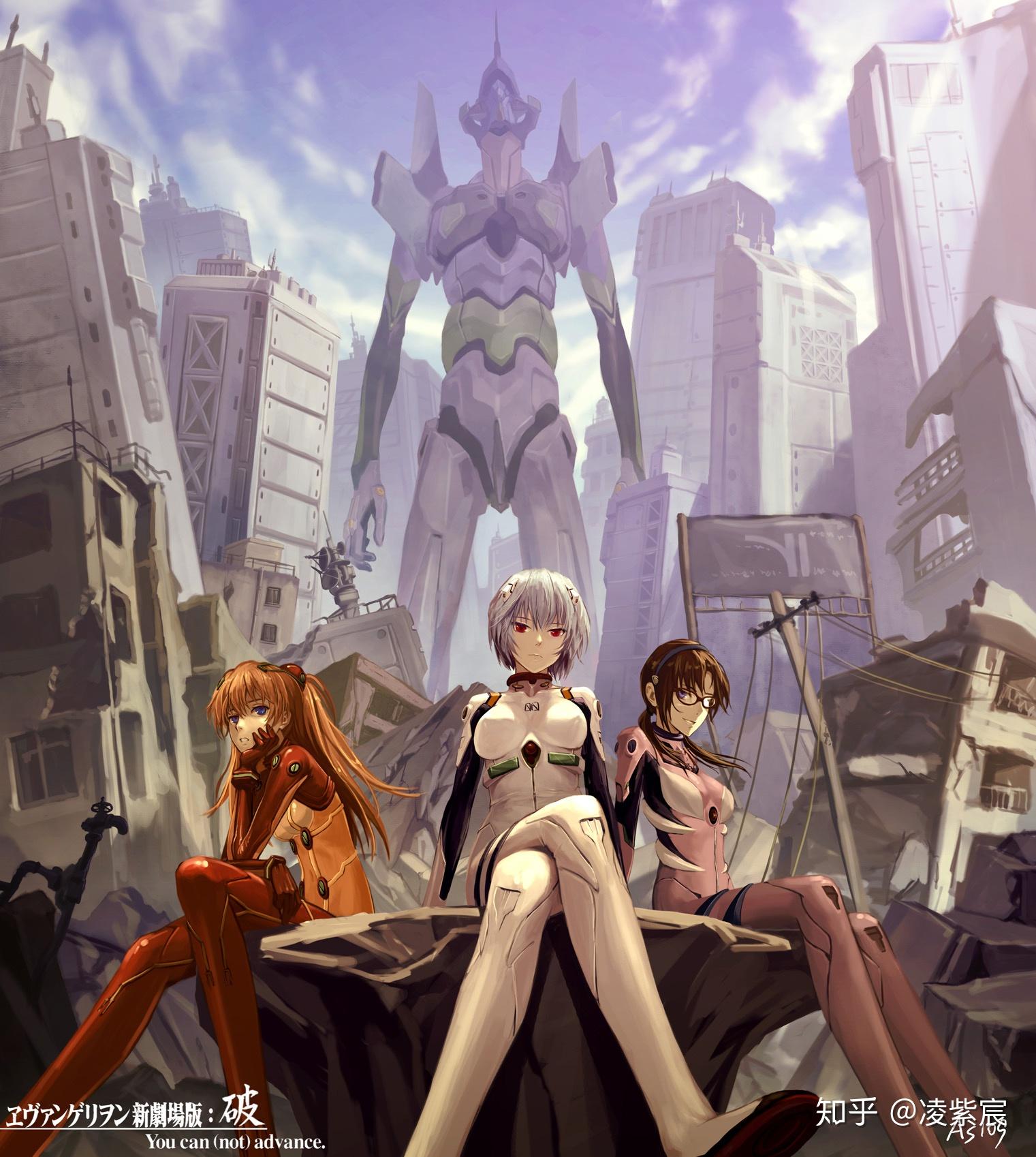 有能当壁纸的eva图片吗? - 知乎