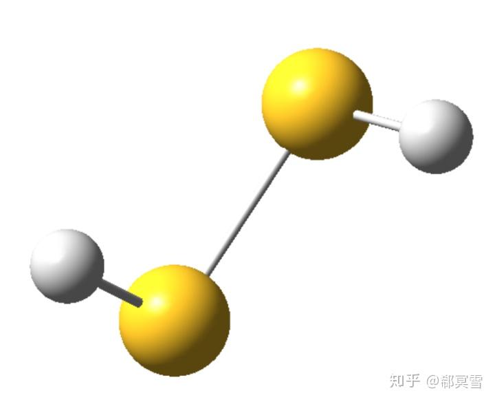 氢分子结构示意图图片