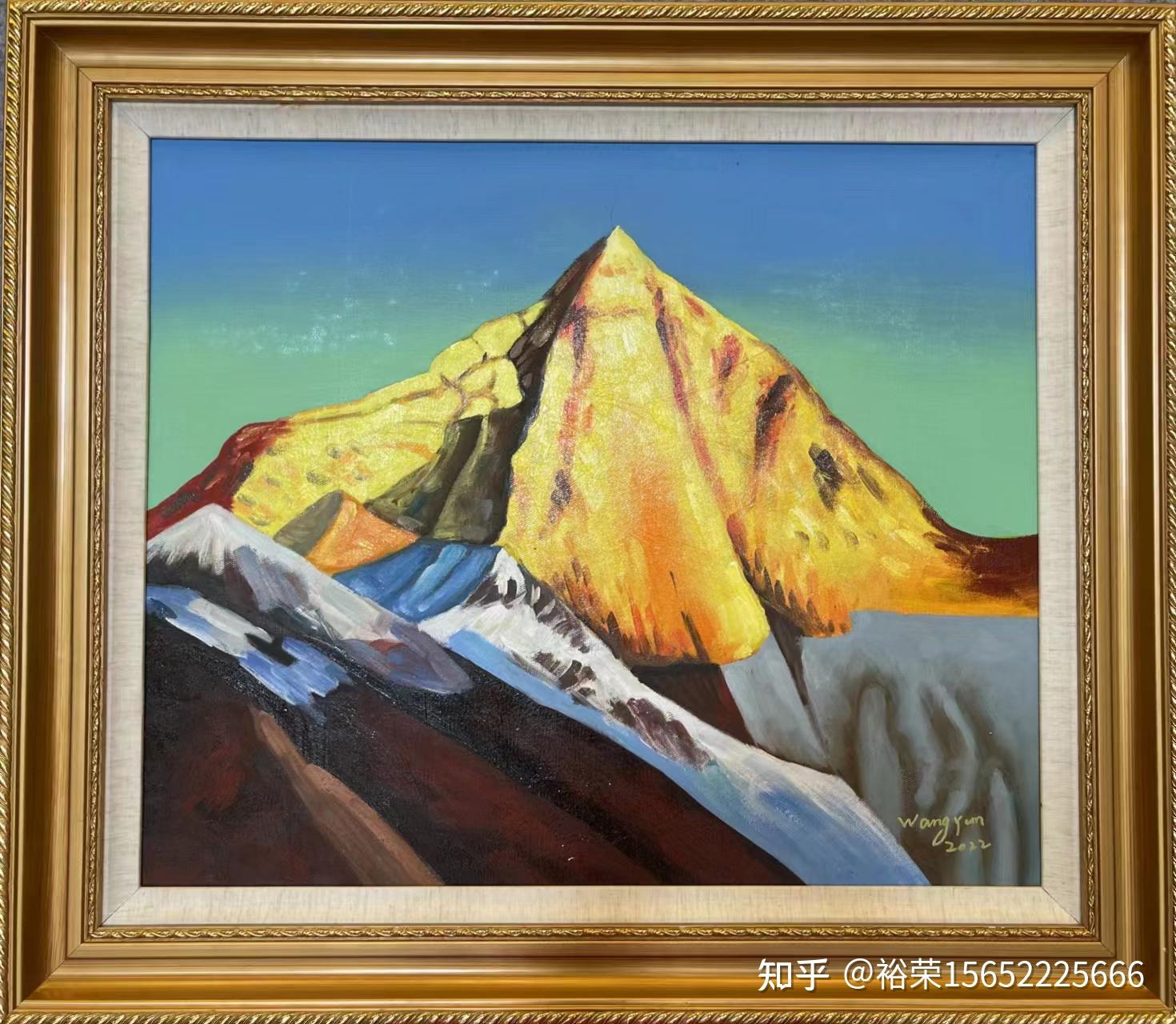 《美丽中国生态家园》资深的油画艺术家王云作品 - 知乎