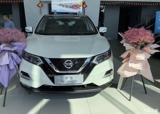 2021款日产逍客实车到店车长4401mm20l轰出151马力