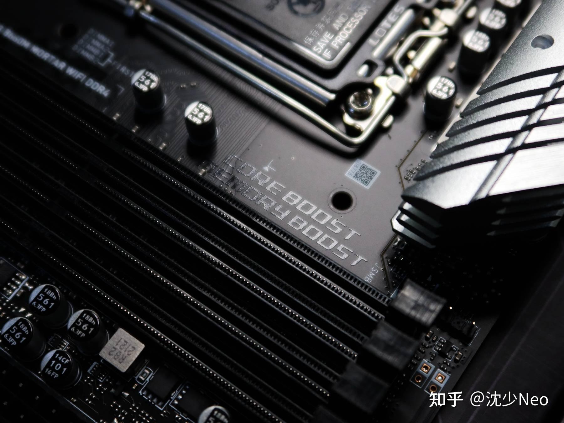 微星b660m迫击炮 wifi d4主板实物解析