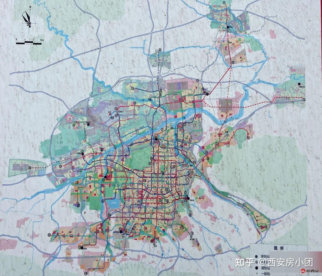 西安地鐵又有新公示23條線路站點公開了