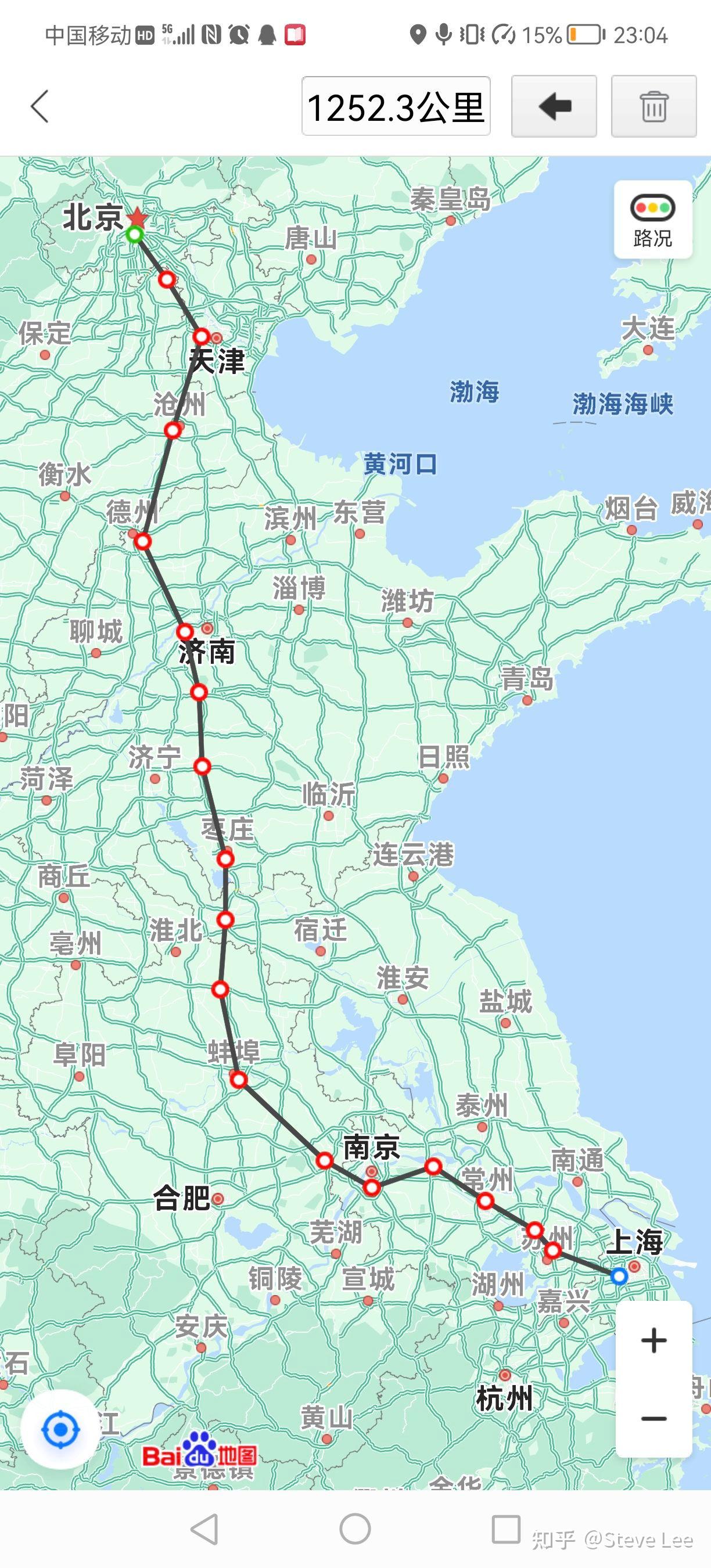 京沪高铁线路地图图片