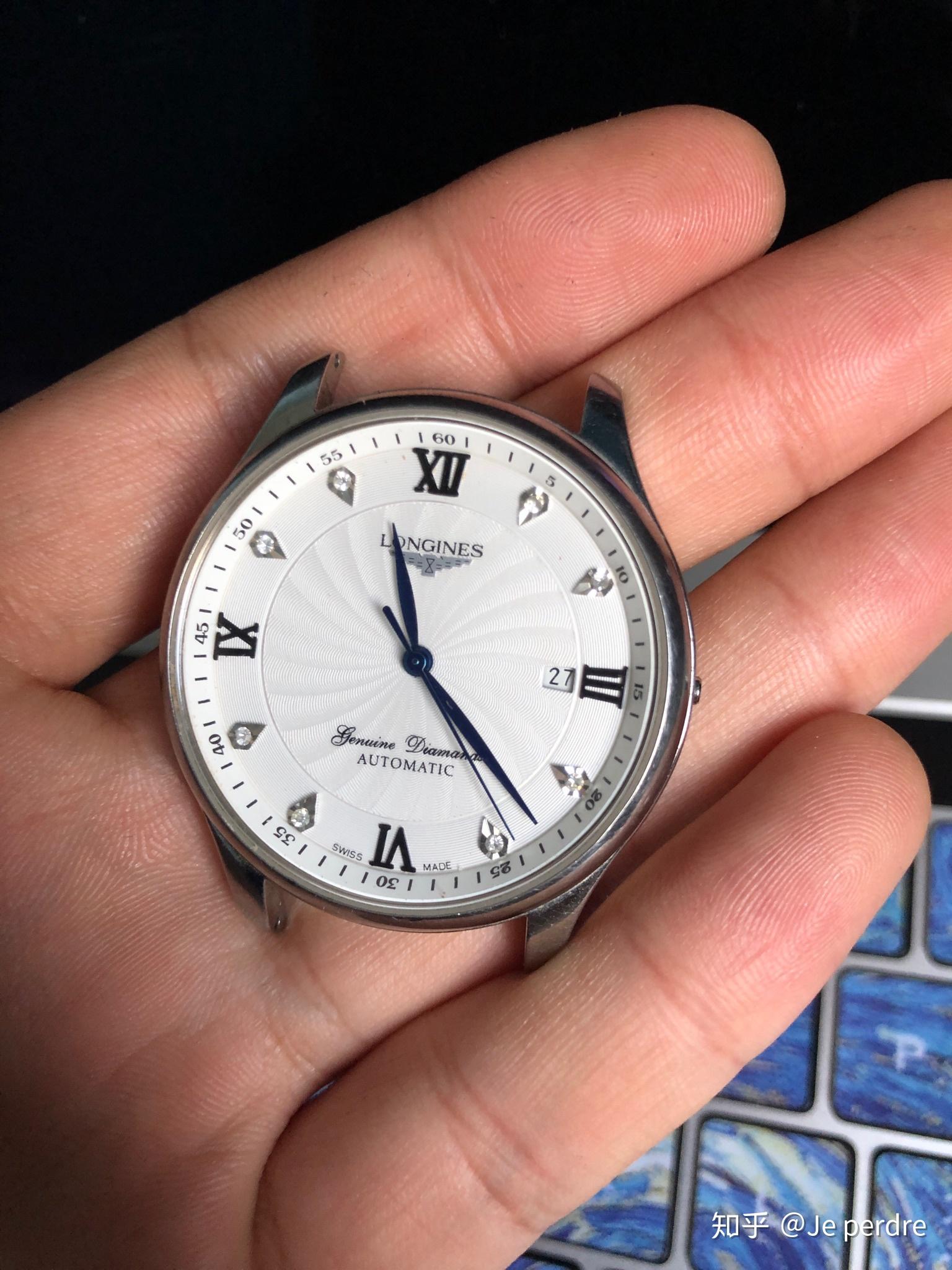 浪琴表上有genuinediamonds这个单词吗