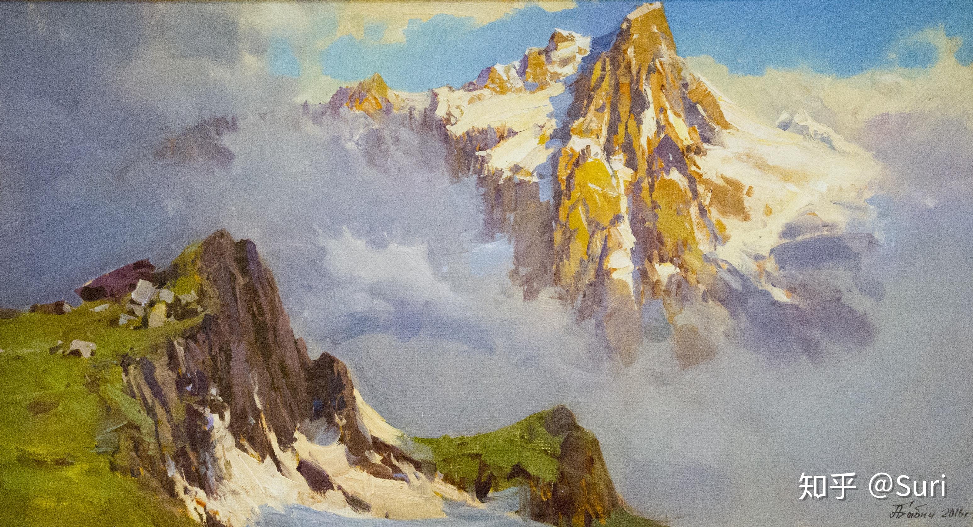 高加索山脉的画载者叫亚历山大