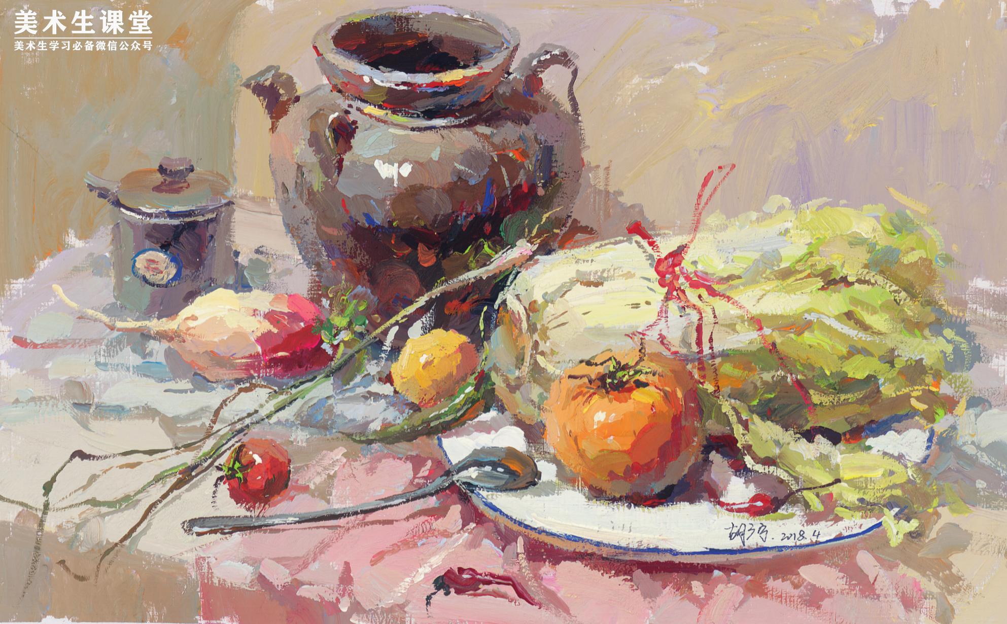 联考色彩基础内容-色稿讲解②丨附色稿教学视频! - 知乎