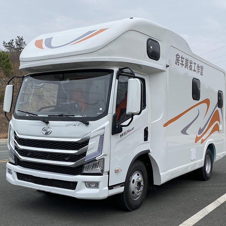 能赚钱的房车您见过吗跃进h500冰淇淋房车边旅行边挣钱