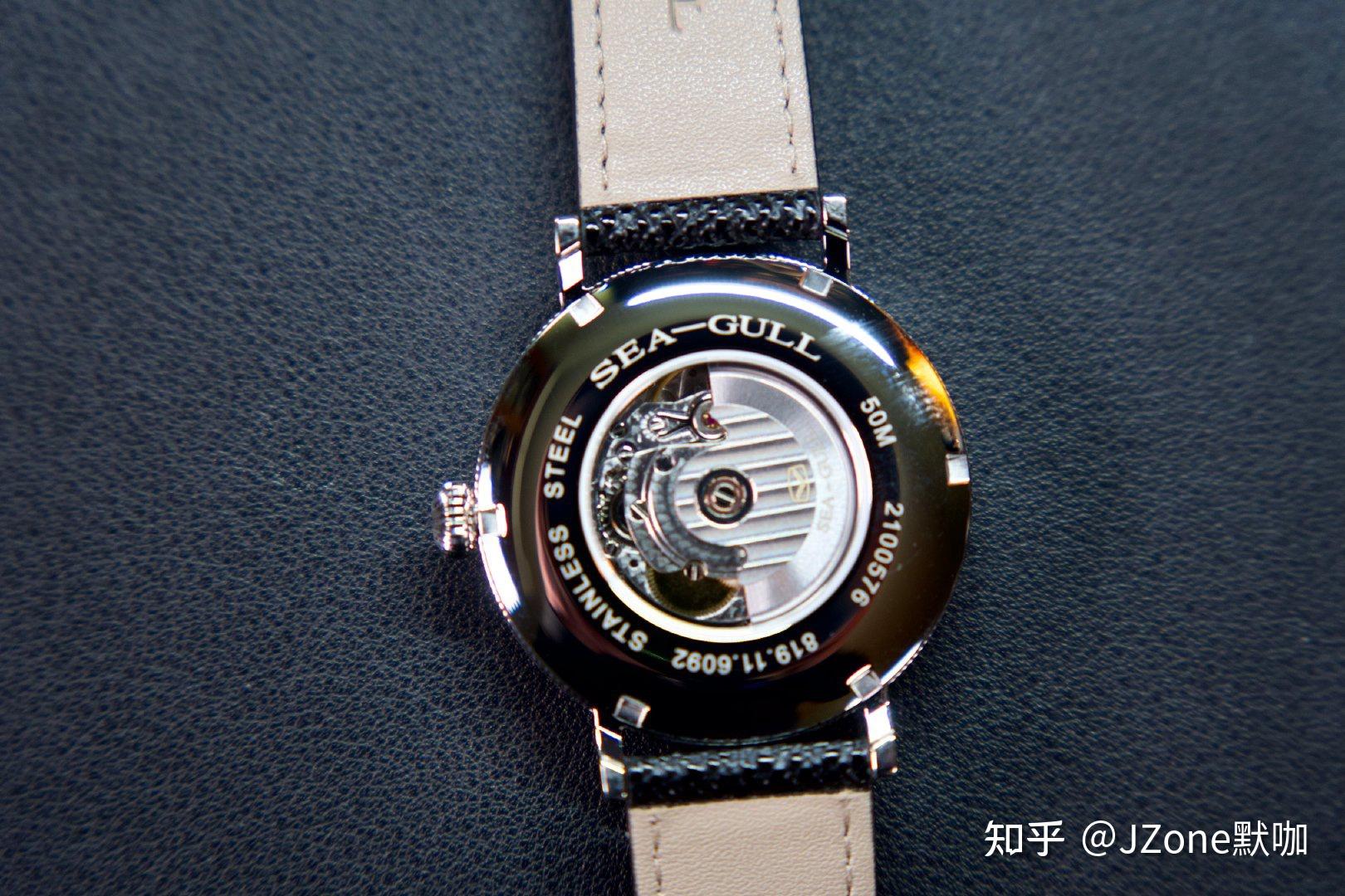 我的第一块机械表海鸥月相机械表礼盒装开箱分享