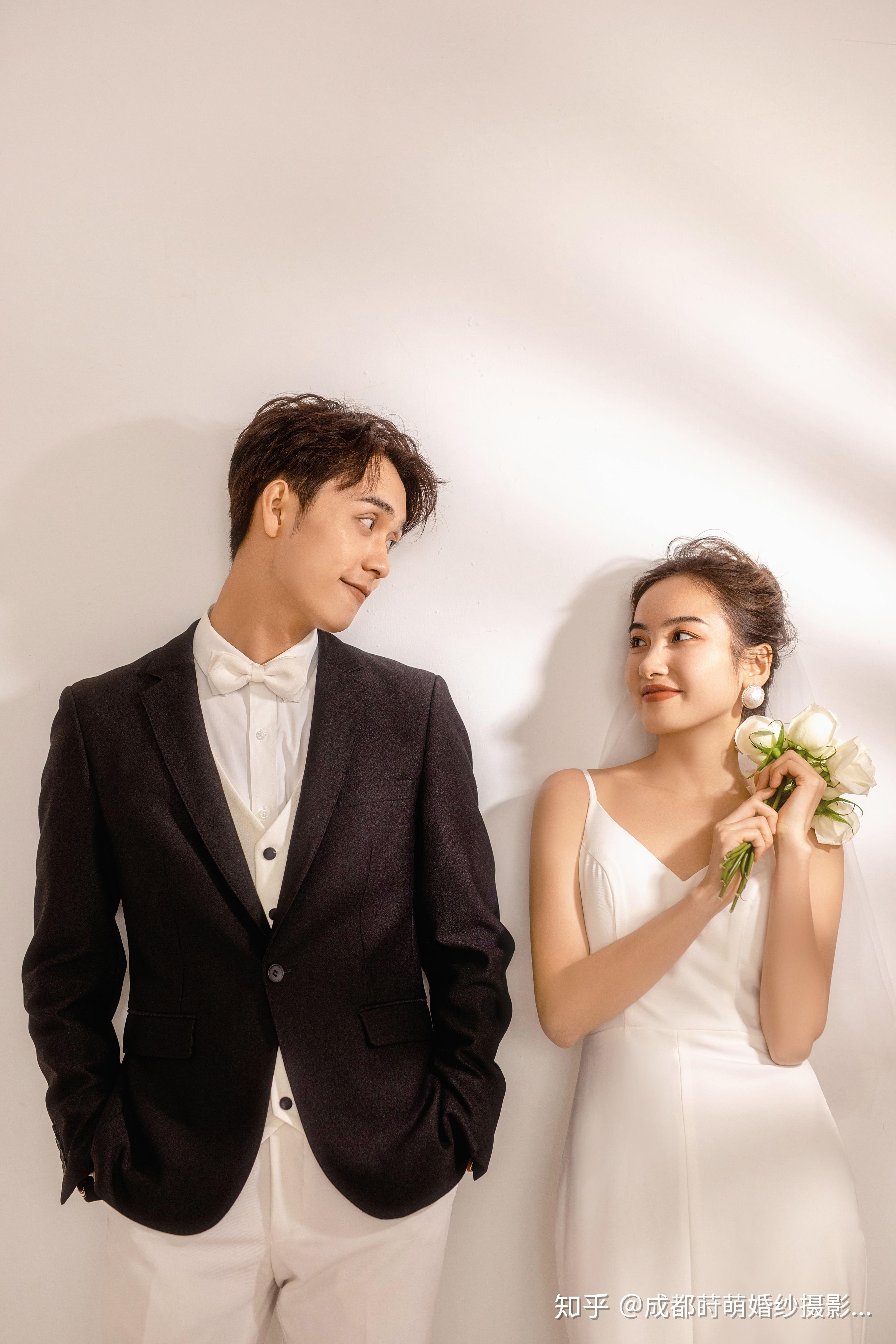 成都婚纱照室内韩式光影婚纱照