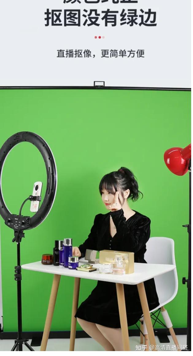 高清绿幕直播间搭建需要的基本设备 - 知乎