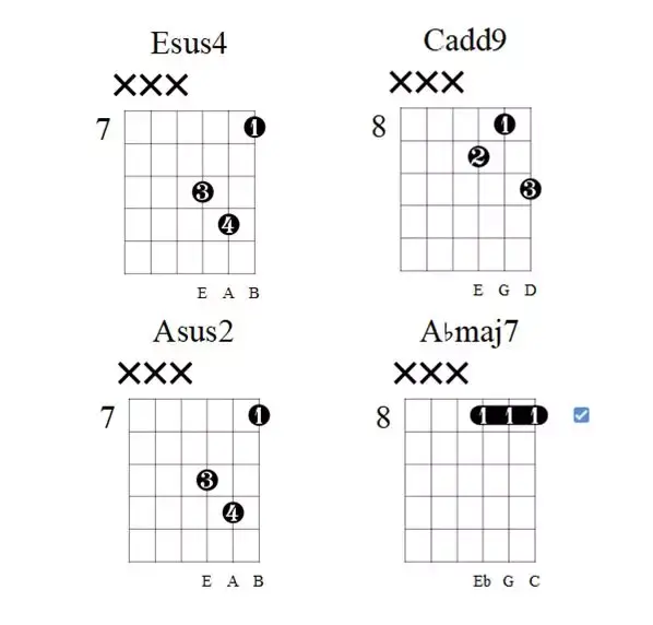 但总结一下,也就是增加和弦色彩音(九,十一,add和弦等),变换和弦排列
