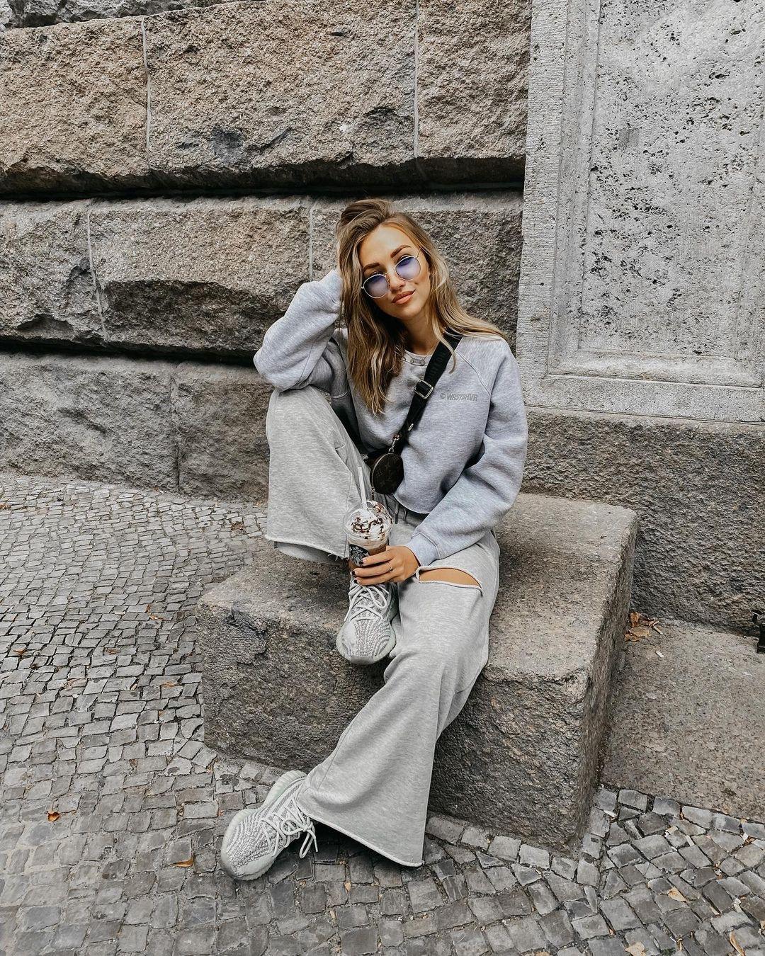 椰子鞋搭配什么裤子衣服好看上图? - 知乎