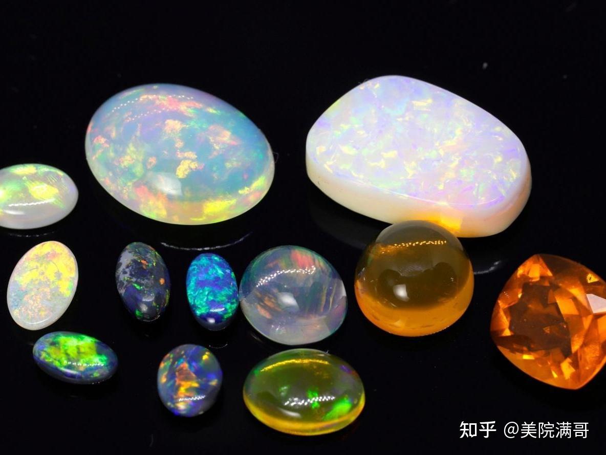 合成欧泊是假欧泊吗？怎么鉴别真假欧泊？ - 知乎
