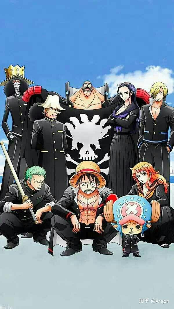 你有哪些草帽一伙草帽海贼团的合照能否分享一下