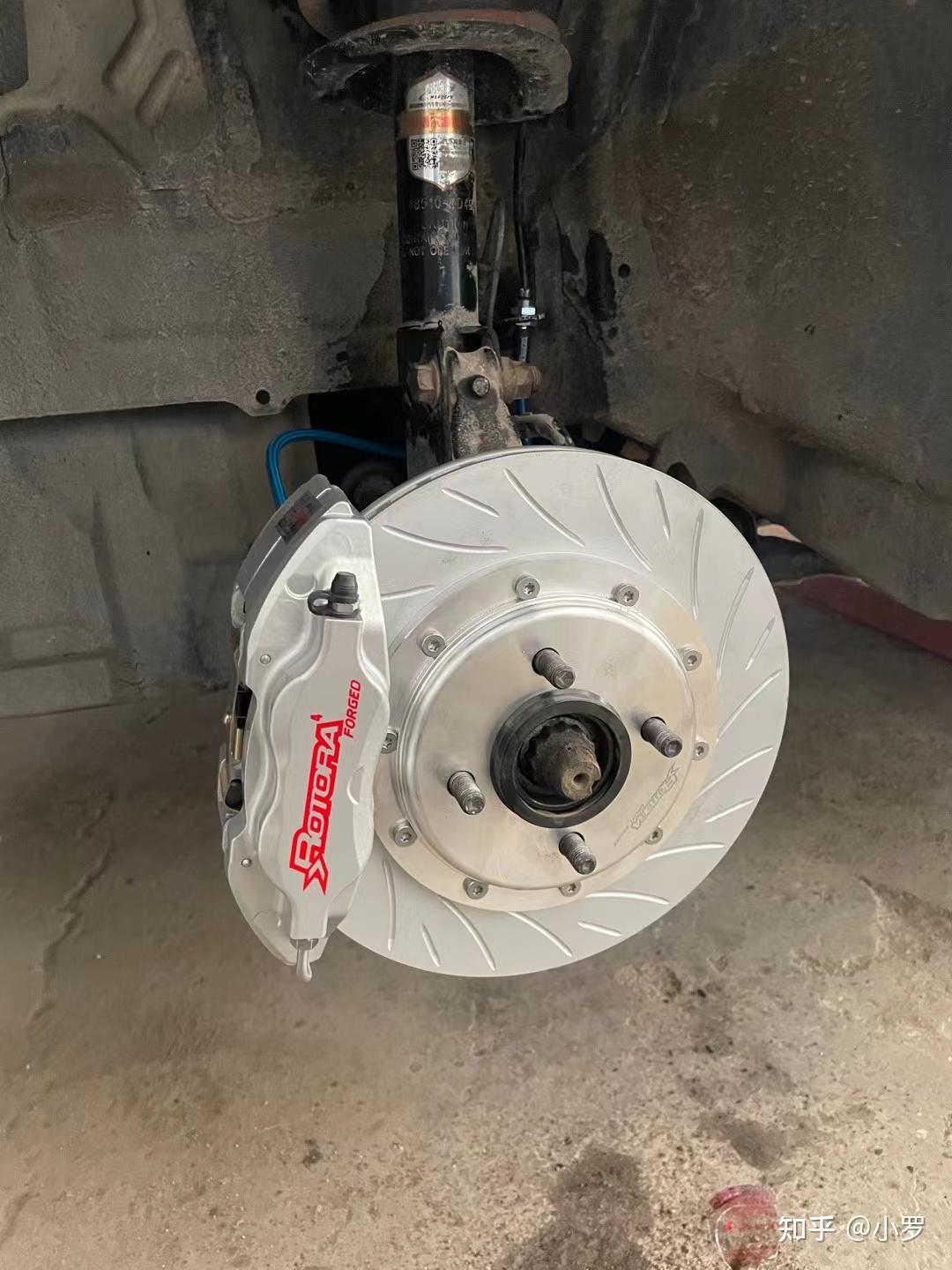 丰田威驰xp150改装升级rotora罗托拉刹车